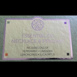 None Other - New In Box Essential Oil Necklace Pendant Lavendar None Other - New In Box Essential Oil Necklace Pendant Lavendar